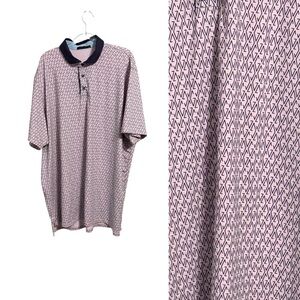 GREYSON - Geometric G All Over Mens XXL Golf Polo Shirt